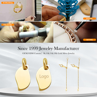 Bijoux en or massif jaune véritable 14K fermoirs étoiles personnalisés pour bracelets et colliers crochets et accessoires de fermeture de chaîne