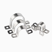 Colliers de serrage pour tuyaux en acier inoxydable M8-M200, colliers de serrage pour tuyaux de type selle, colliers de serrage à boulons pour l'exploitation minière et l'industrie lourde OEM/ODM