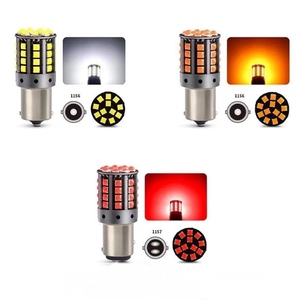 หลอดไฟ LED รถยนต์ 12V-24V รุ่น BA15S BAU15S BA15D T20 <span class=keywords><strong>T25</strong></span> 7440 7443 3030 44SMD กำลังสูง 21W Canbus 1156 ไฟเลี้ยว 1157 ไฟเบรก - Product Image 5