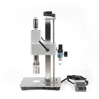 Machine de scellage semi-automatique en acier inoxydable pour bouteilles de poudre de collagène industrielle en gros