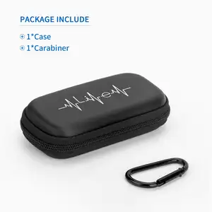 Kunden spezifisches Logo Harts chale Eva Mobile Herz monitor Fall tragen Reisetasche Schutzhülle mit Pille Aufbewahrung tasche