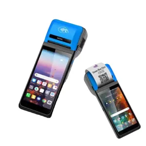 NB55-S5 Android 11 piccola macchina Pos portatile terminale intelligente con stampante 5 8mm 4 core pos palmare