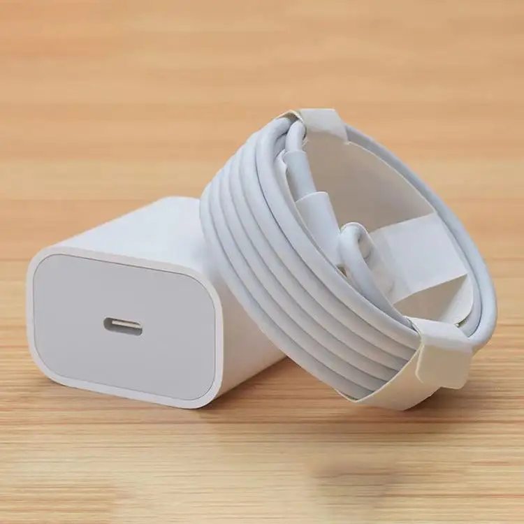 Wholesale For Apple Iphone 12 Original pd Wall Charger 20W Fast Charging Charger Cord For iphone 12 Charger Data Usb Cable
