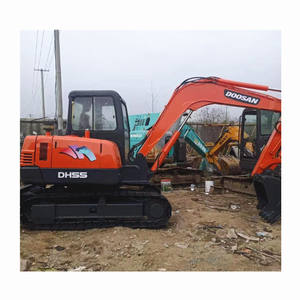 Máquina de Construcción Usada de Trabajo Pesado DH55, Excavadora Doosan Usada de 6 Toneladas, Mini Excavadora Doosan 55 60 - Product Image 2