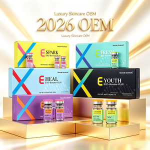 เซรั่ม OEM ไฮยาลูรอนิก แอซิด เอ็กโซ บูสเตอร์ เปปไทด์ สำหรับสั่งซื้อจำนวนมาก สูตรผสมที่เข้ากับผิว ให้ประสบการณ์การใช้งานที่ดีเยี่ยม สำหรับผิวทั่วโลก - Product Image 4