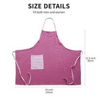 Nouveau tablier nordique en coton et lin de haute qualité, doux pour la peau, sur mesure