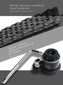 Clé à <span class=keywords><strong>filtre</strong></span> à <span class=keywords><strong>huile</strong></span> de type porte-clés à douille profonde de 1/2 pouce pour la plupart des voitures et des camions légers - Product Image 6