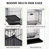 Cages à lapins en plastique en gros, équipement d'élevage commercial de luxe, maisons d'élevage de lapins industrielles