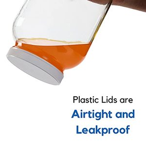 1 Gallon Glass Mason <span class=keywords><strong>Jar</strong></span> Miệng Rộng Với Kín Kim Loại Nắp An Toàn Cho Lên Men Kombucha Kefir Dưa Chua Lưu Trữ - Product Image 4