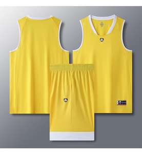 قميص كرة قدم متوفر في المستودعات الخارجية، 5 قطع، 100% بوليستر، سريع الجفاف، تصميم برقبة على شكل V قابل للعكس للتدريب والتمرين للبالغين - Product Image 5