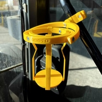 Porte-gobelets en plastique gyroscopique pour moto, porte-gobelets suspendus, pliable et réutilisable, pour l'extérieur