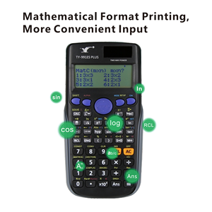 Calculadora FX-991ES Plus com 417 Funções, Calculadora Solar para Estudantes Profissionais em Matemática, Calculadora Científica - Product Image 4
