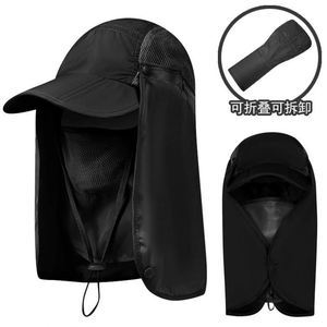 Vente en gros Casquette de pêche en maille respirante imperméable Casquette de baseball pliable pour femme Protection solaire extérieure - Product Image 2