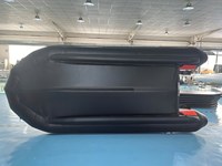 Bateau pneumatique de sauvetage RE390VIB M de 3,9 m pour 6 personnes avec sponsons latéraux et plancher pliable VIB pour loisirs, fabriqué en Chine