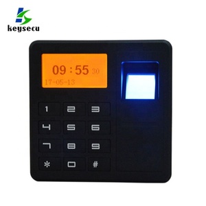 ABS nhựa Standalone vân tay kiểm soát truy cập Bàn Phím cửa với LCD hiển thị vân tay ID / 125Khz thẻ + Bàn phím điều khiển - Product Image 2