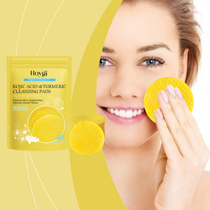 Tampons nettoyants pour le visage en coton réutilisables, carrés, doux, 40 pièces, papier humide pour <span class=keywords><strong>démaquillant</strong></span> - Product Image 6