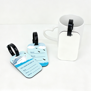 Etichette <span class=keywords><strong>per</strong></span> Bagagli Personalizzabili in Legno/MDF - Design Moderno, Ecologico e Durevole, Fatte <span class=keywords><strong>a</strong></span> Mano, <span class=keywords><strong>per</strong></span> Valigie e <span class=keywords><strong>Regali</strong></span> - Product Image 4