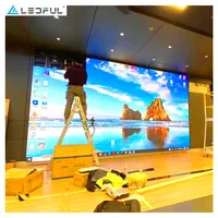 الثابتة HD كامل اللون سطوع عالية SMD P2.5 P3 P4 P5 P6 داخلي الإعلان HD جدار LED لعرض الفيديو شاشة عرض داخلي علامات