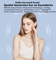 Écouteurs sans fil TWS haut de gamme, Bluetooth, intra-auriculaires, 4 écouteurs, affichage numérique, longue durée de vie de la batterie, suppression du bruit ENC, écouteurs pour couple