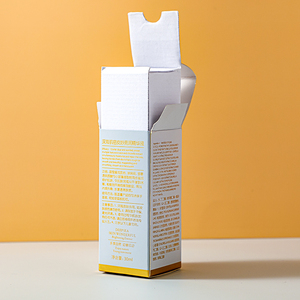 Vàng In Ấn Tráng Giấy Hộp Thiết Lập Sang Trọng 300 Gram Thẻ Giấy Sliver Logo Của Bạn UV Dập Nổi Hộp Mỹ Phẩm Với Thẻ Chèn - Product Image 1