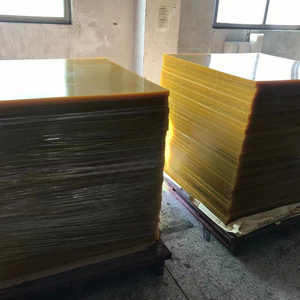 Polyurethaan plaat met lage wrijving voor machineonderdelen, bruin-gelige, hoog elastische polyurethaan PU plaatrol - Product Image 2