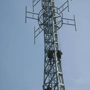 60 метров CDMA GSM LTE UMTS WIMAX WLAN WIFI телевизионная антенна Телеком стальная башня для небольших компаний