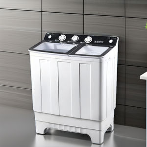 Vendita calda doppia vasca carico superiore semi-automatica grande capacità lavatrice doppio cilindro elettrico lavanderia nuova batteria - Product Image 2