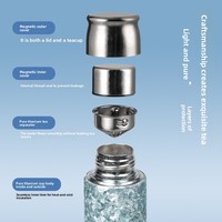 Thermos isotherme personnalisé avec logo, grande capacité, portable, pour le sport et la gym, réutilisable, écologique, sans BPA, maintient la chaleur pendant 6/12 heures