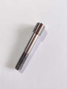Tige filetée de précision sur mesure, double extrémité, en acier inoxydable, usinée CNC, connecteur métallique pour pièces mécaniques - Product Image 5