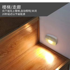 Inodoro inalámbrico <span class=keywords><strong>Led</strong></span> noche Cuerpo Humano lámpara de inducción <span class=keywords><strong>Sensor</strong></span> de movimiento iluminación Smart Home luces para sala de estar y dormitorio - Product Image 1