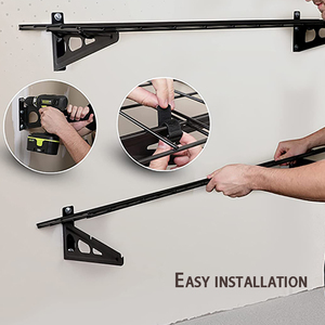 JH-Mech Étagères flottantes de <span class=keywords><strong>garage</strong></span> pour rangement de tous les jours Étagères de <span class=keywords><strong>garage</strong></span> pour montage mural - Product Image 5