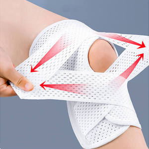 Dolor de rodilla personalizado Dolor de rodilla MCL Compresión ajustable Rodilla Almohadilla rotuliana con estabilizadores laterales para <span class=keywords><strong>meniscal</strong></span> Tear Hombres Mujeres - Product Image 5