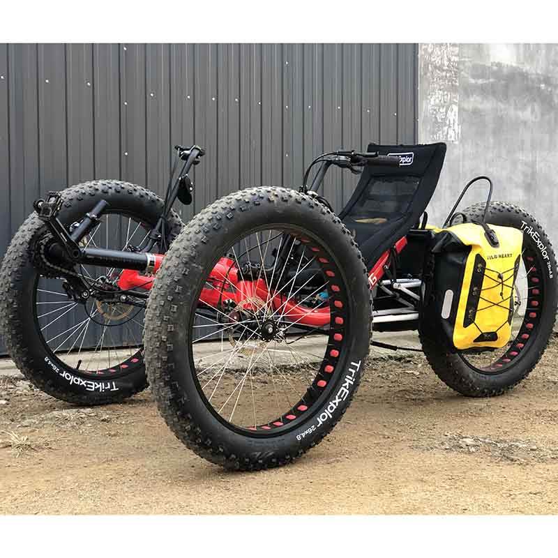 Schwinn Meridian Adult Tricycle Speed Fat Tire Recumbent Wheel