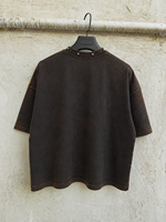T-shirts personnalisés pour hommes, fabrication sur mesure, impression DTG, t-shirt blanc surdimensionné à col rond, manches courtes, coupe courte et carrée