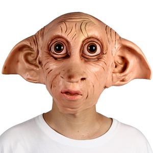 <strong>Dobby</strong> <strong>Mask</strong> House-Elf Cosplay Costume Props Halloween Fancy Dress Party Headgear Meng Stay Lifelike Dress up - Product Image 1