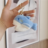 Vente en gros de jouets en peluche requin, baleine, aquarium, animal mordant à la main, porte-clés, sac à dos, pendentif, vente en gros de jouets en peluche