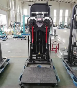 Fitness Gym Pin Load Selection épaule presse Multi Flight Machine entraîneur de gym intégré debout latéral augmenter la machine