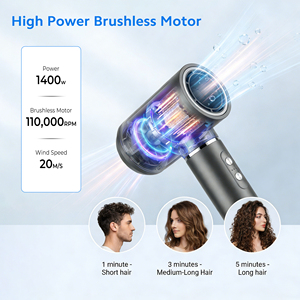 Ensemble multi-styler pour cheveux PRITECH, sèche-cheveux haute vitesse 1400 W, <span class=keywords><strong>brosse</strong></span> sèche-cheveux professionnelle avec machine à boucler et à lisser - Product Image 2