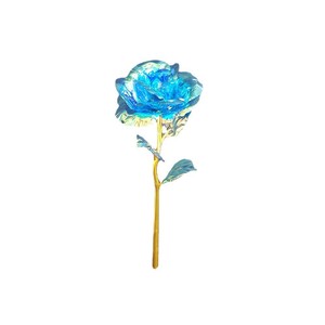 โรงงานขายส่งไฟ LED ดอกกุหลาบกาแล็กซี่เคลือบทอง 24k ในโดมแก้ว - Product Image 4