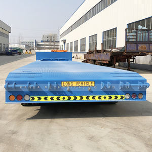Remorque à plateau surbaissé de 40 pieds (12 mètres) 13 m, remorque de transport à plateau surbaissé, remorque de camion à plateau surbaissé, à vendre en Tanzanie - Product Image 5