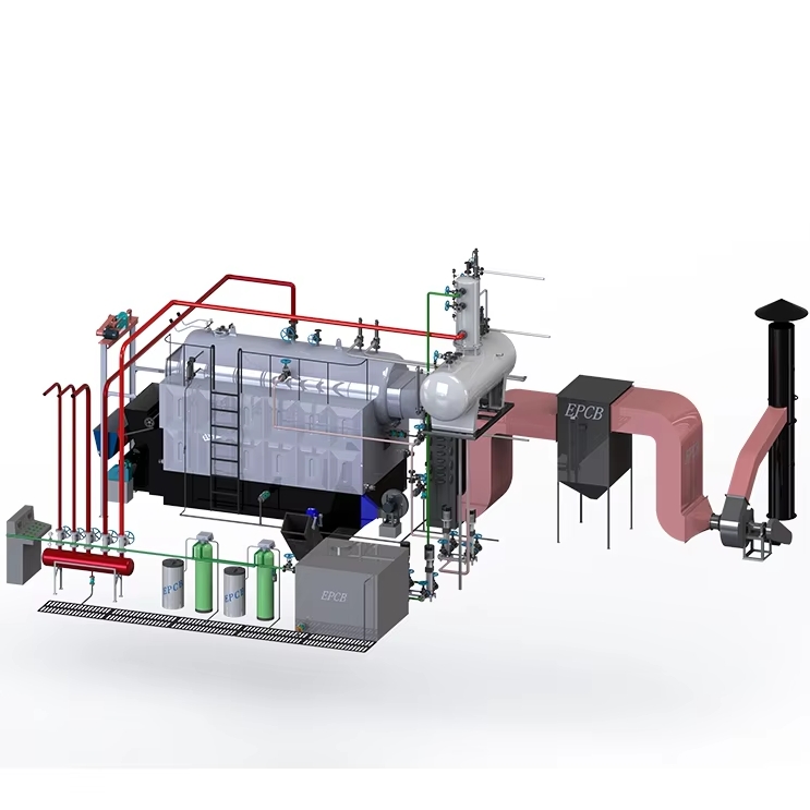 Vertical Multi Tubular Horizontal Fire Tube Boiler NTI-FTVN 150K
