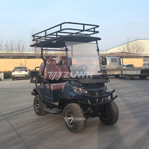 Carrito de Golf de Lujo para 4 Pasajeros, para Transporte en Villas y Propiedades, Asientos Cómodos y Elegantes - Product Image 3