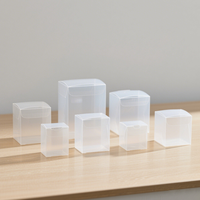 Boîtes d'emballage transparentes en plastique PVC PET PP personnalisées, boîtes cadeaux transparentes pour cosmétiques électroniques