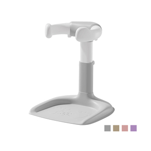 Support de <span class=keywords><strong>bain</strong></span> multifonctionnel <span class=keywords><strong>pour</strong></span> bébé, structure dorée, hauteur réglable, support de <span class=keywords><strong>baignoire</strong></span> debout <span class=keywords><strong>pour</strong></span> bébé avec réglage à une touche - Product Image 5