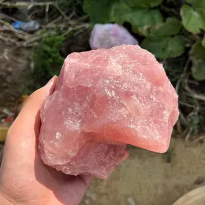 Bulk Natural Rock Rose Quartz Raw Stones Mineral Specimen rose quarts crystal Rough Stone For Healing