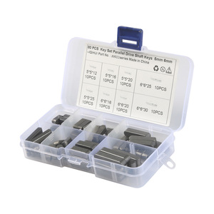 Clés de transmission parallèles IQIHUI, 80 pièces, 5 mm et 6 mm, en acier, pour la réparation de machines - Product Image 5