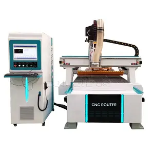 Pabrik Harga Linear ATC 1325 ATC CNC Router 4 Sumbu Mesin Kayu