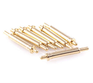 फ्लोटिंग डबल हेड पोगो पिन कनेक्टर 12.5 मिमी ऊंचाई दोहरे वसंत लोड डबल-एंडेड - Product Image 5