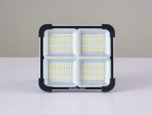 ไฟสปอร์ตไลท์ LED พลังงานแสงอาทิตย์แบบพกพา 60W ปรับความสว่างได้ 5 ระดับ วัสดุ ABS สำหรับใช้งานในสวน มาตรฐานกันน้ำ IP66 ขายดีสำหรับใช้งานกลางแจ้ง - Product Image 2