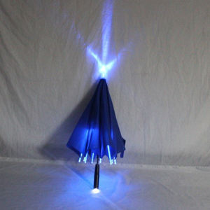 Paraguas LED Transparente Personalizado con Eje Iluminado, Paraguas Nocturno Automático <span class=keywords><strong>de</strong></span> Seguridad para Regalos <span class=keywords><strong>de</strong></span> Marcas Innovadoras y <span class=keywords><strong>Empresas</strong></span> Tecnológicas - Product Image 3